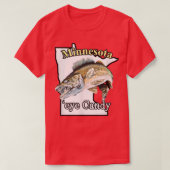 Minnesota 'Eye Candy Funny Walleye 811 T-Shirt (Design vorne)