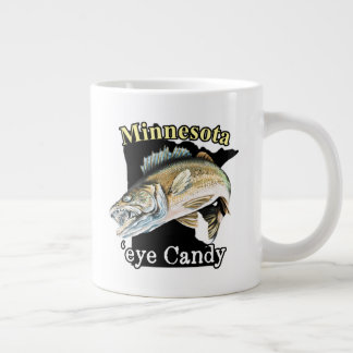 Minnesota 'Eye Candy Funny Walleye Fischen Jumbo-Tasse