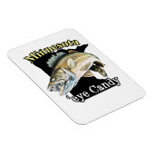 Minnesota 'Eye Candy Funny Walleye Fischen Magnet (Rechte Seite)