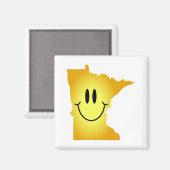 Minnesota Face Magnet (Vorderseite/Rückseite)
