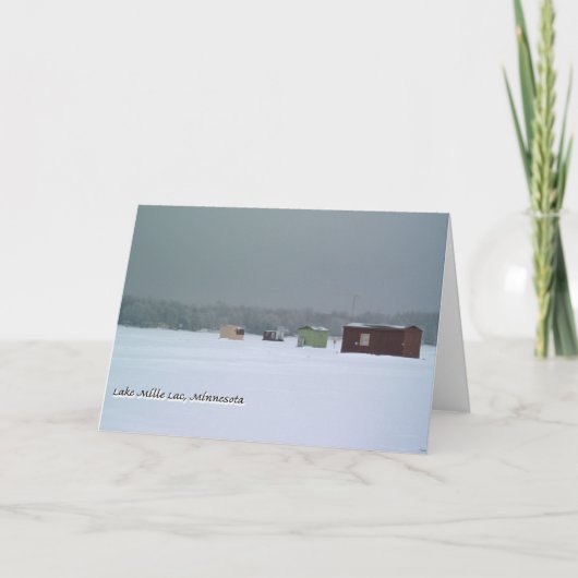 Minnesota-Feiertags-Karte Feiertagskarte (Vorderseite)