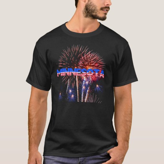 Minnesota Fireworks T-Shirt (Vorderseite)