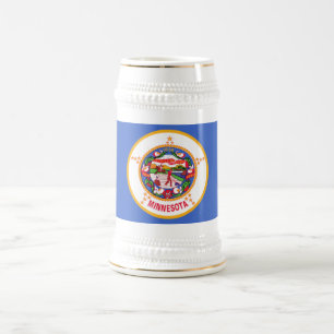 MINNESOTA FLAG BIERGLAS