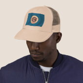 Minnesota Flag Hat Truckerkappe (Beispiel)