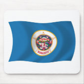 Minnesota Flag Mousepad (Vorne)