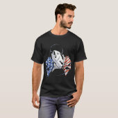 Minnesota-Flagge 1858 T-Shirt (Vorne ganz)