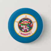 Minnesota-Flagge Button (Vorderseite)
