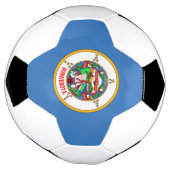 Minnesota-Flagge Fußball (Gedreht)