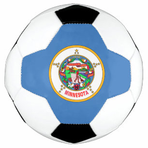 Minnesota-Flagge Fußball