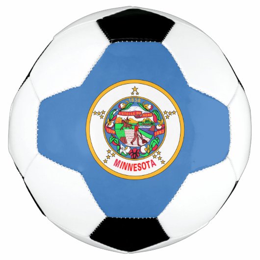 Minnesota-Flagge Fußball (Vorderseite)