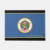 Minnesota-Flagge Fußmatte (Vorderseite)