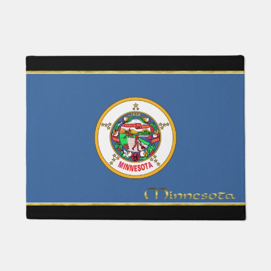 Minnesota-Flagge Fußmatte (Vorderseite)