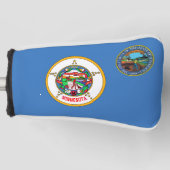 Minnesota-Flagge Golf Headcover (Vorderseite)