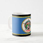 Minnesota-Flagge Kaffeetasse (Vorderseite Links)