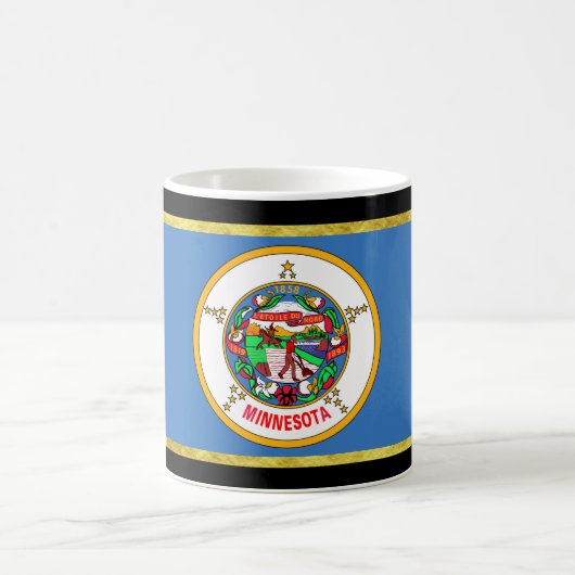 Minnesota-Flagge Kaffeetasse (Mittel)