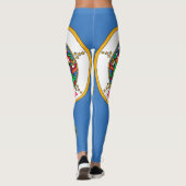 Minnesota-Flagge Leggings (Rückseite)