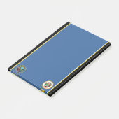 Minnesota-Flagge Post-it Klebezettel (angewinkelt)