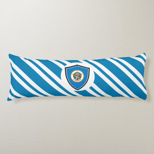 Minnesota-Flagge Seitenschläferkissen (Vorderseite)