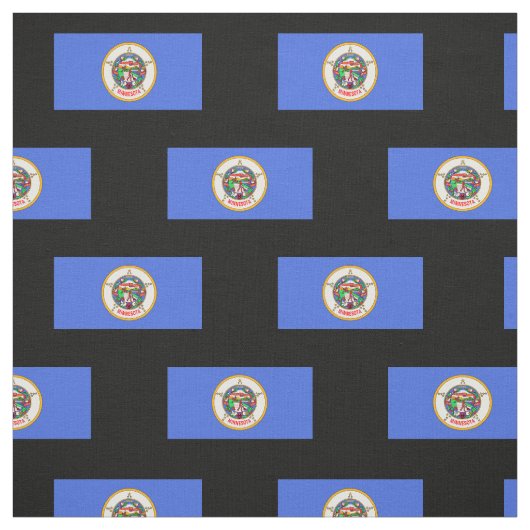Minnesota-Flagge Stoff (Muster)