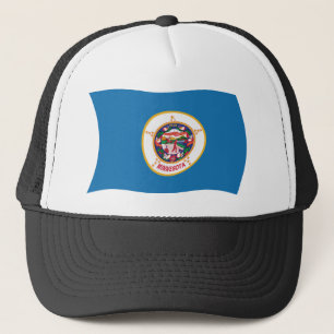 Minnesota-Flaggenhut Truckerkappe