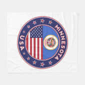 Minnesota Fleecedecke (Vorderseite (Horizontal))