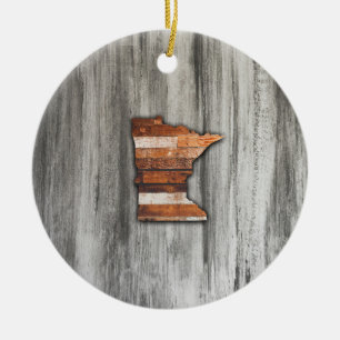 Minnesota-Form Keramik Ornament