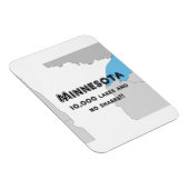 Minnesota Funny Magnet (Rechte Seite)