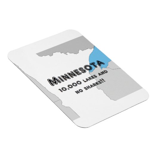 Minnesota Funny Magnet (Rechte Seite)