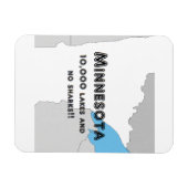 Minnesota Funny Magnet (Horizontal)