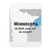 Minnesota Funny Magnet (Vertikal)