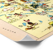 Minnesota Funny Vintage Karte Poster (Ecke)