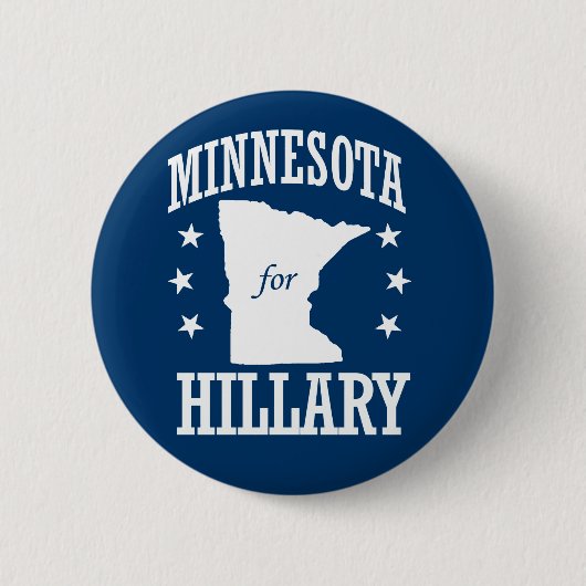 MINNESOTA FÜR HILLARY BUTTON (Vorderseite)