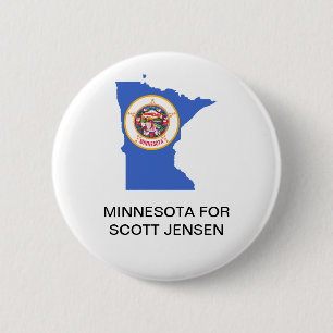MINNESOTA FÜR SCOTT JENSEN GOVERNOR BUTTON