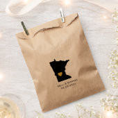 Minnesota Gastgeschenk Hochzeit Leckerei Säcke, Ge Geschenktütchen (Ausgeschnitten)