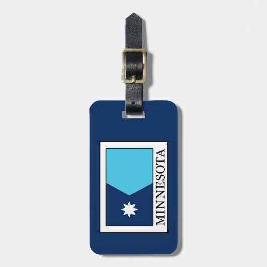 Minnesota Gepäckanhänger (Vorderseite vertikal)