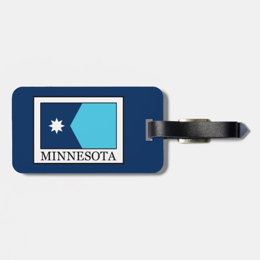 Minnesota Gepäckanhänger (Rückseite horizontal)