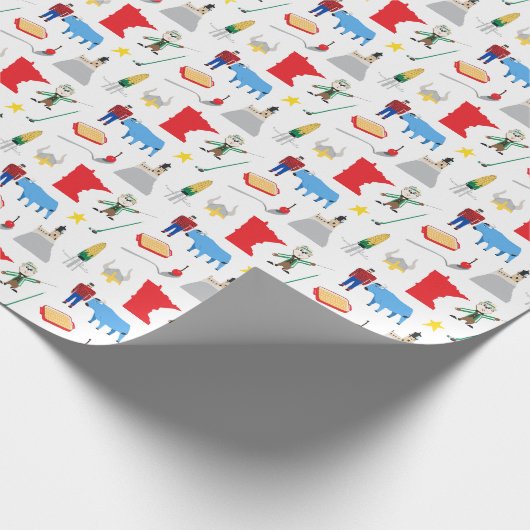 Minnesota Geschenkpapier (Ecke)