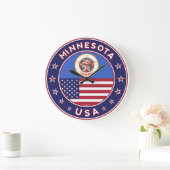 Minnesota Große Wanduhr (Zuhause)