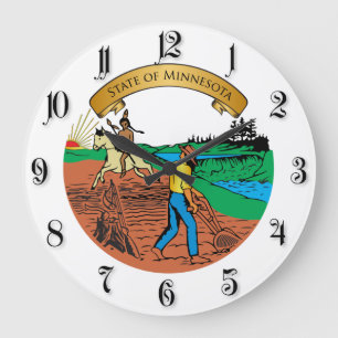 Minnesota Große Wanduhr