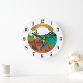 Minnesota Große Wanduhr (Zuhause)