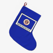Minnesota Großer Weihnachtsstrumpf (Vorderansicht (hängend))
