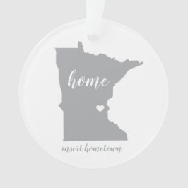 Minnesota Heimat Personalisiertes Ornament