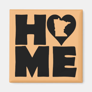 Minnesota Home Heart State Kühlschrankmagnet