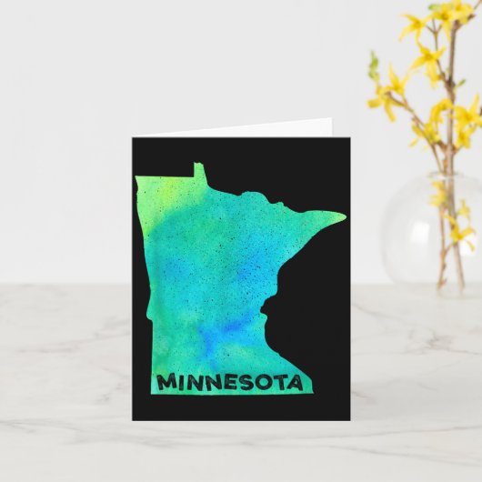 Minnesota Home State Women Men Kid Roots Map Love Karte (Gelbe Blume)