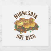 Minnesota Hot Disa Tater Tot Casserole Bierflaschenetikett (Einzelnes Label)