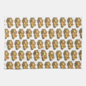 Minnesota Hot Disa Tater Tot Casserole Geschirrtuch (Horizontal)