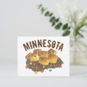 Minnesota Hot Disa Tater Tot Casserole Postkarte (Stehend Vorderseite)