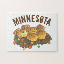 Minnesota Hot Disa Tater Tot Casserole Puzzle