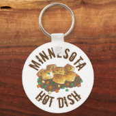 Minnesota Hot Disa Tater Tot Casserole Schlüsselanhänger (Vorderseite)