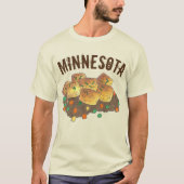 Minnesota Hot Disa Tater Tot Hotdish Casserole T-Shirt (Vorderseite)